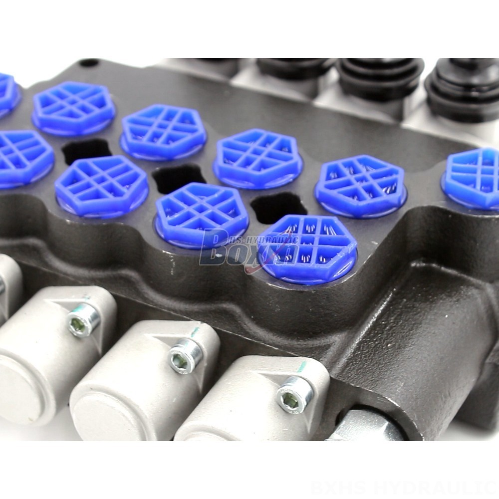 6 Port Hydraulic Diverter Valve P80-G12-G34 Valve: Private Label, OEM, and ODM Services Offered detail image