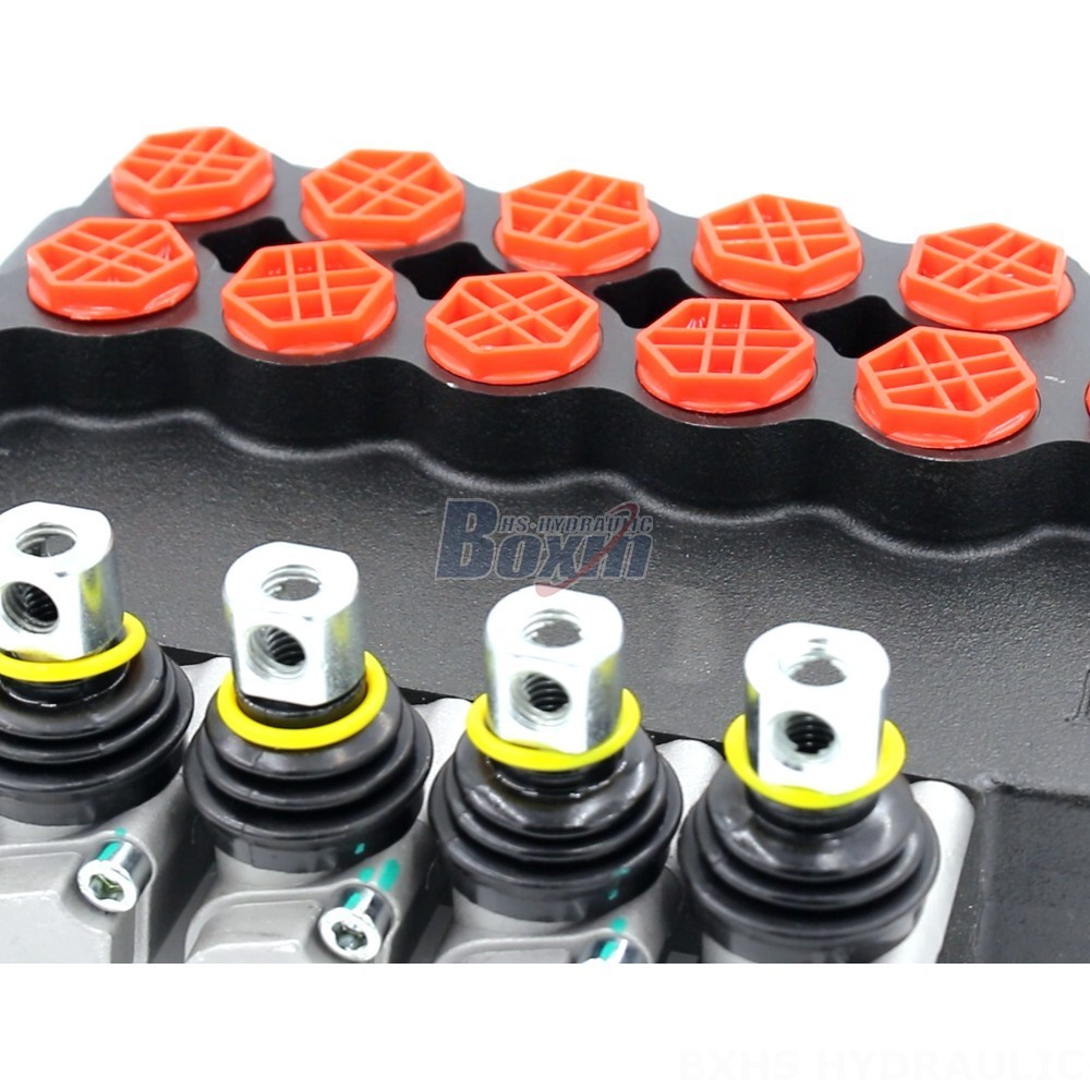Bespoke Hydraulic Solutions: Customizable P80-G12-G38-OW 5 Spool Directional Control Valves detail image