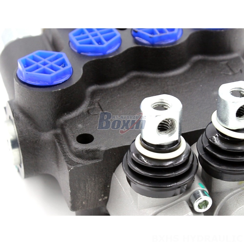 2 Spool Joystick Loader Valve Manual Directional Valve P80-G12-G38-QW: Precision and Durability detail image