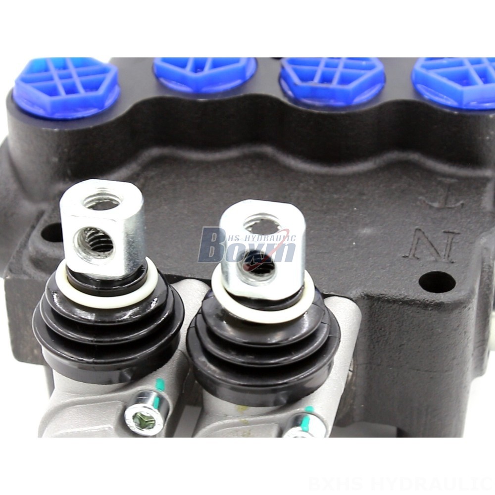 P40 Hydraulic Valve P80-G12-G38-QW 2-Spool Directional Valve: Efficient Fluid Power Control detail image