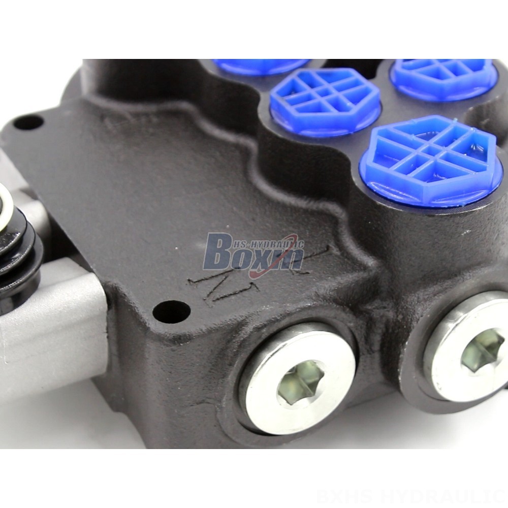 P40 Hydraulic Valve P80-G12-G38-QW 2-Spool Directional Valve: Efficient Fluid Power Control detail image