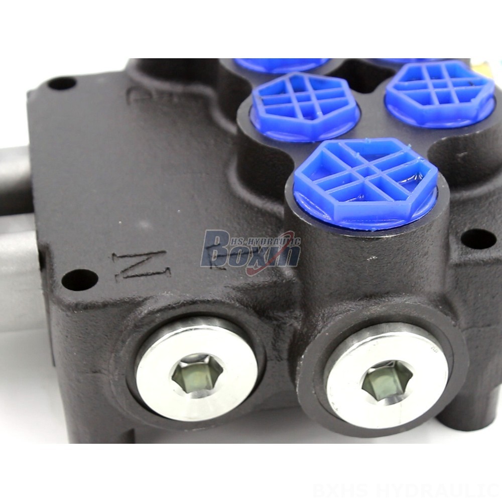 2 Spool Joystick Loader Valve Manual Directional Valve P80-G12-G38-QW: Precision and Durability detail image