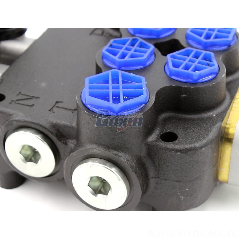 P40 Hydraulic Valve P80-G12-G38-QW 2-Spool Directional Valve: Efficient Fluid Power Control detail image