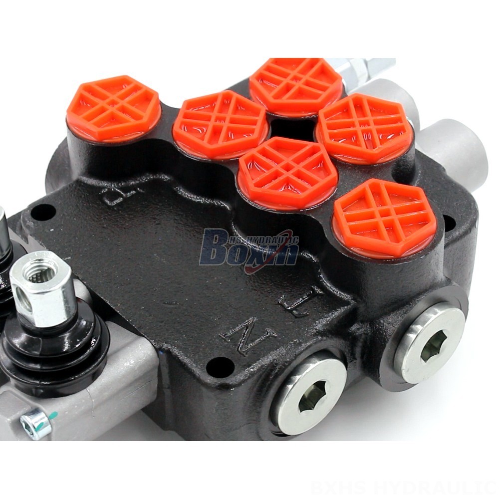 3 Spool Joystick Hydraulic Control Valve Private Label Hydraulic Valves: P80-G34-2OT Valve OEM detail image