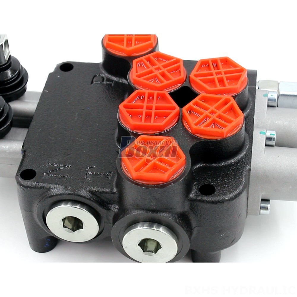3 Spool Joystick Hydraulic Control Valve Private Label Hydraulic Valves: P80-G34-2OT Valve OEM detail image