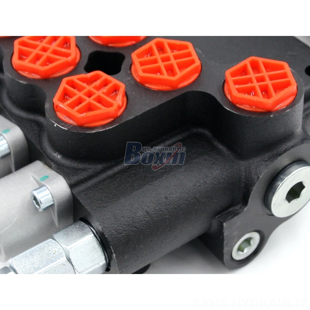 Hydraulic Valve Mini Excavator P80-G34-3OT Manual Monoblock Directional Valve | Wholesale & OEM detail image