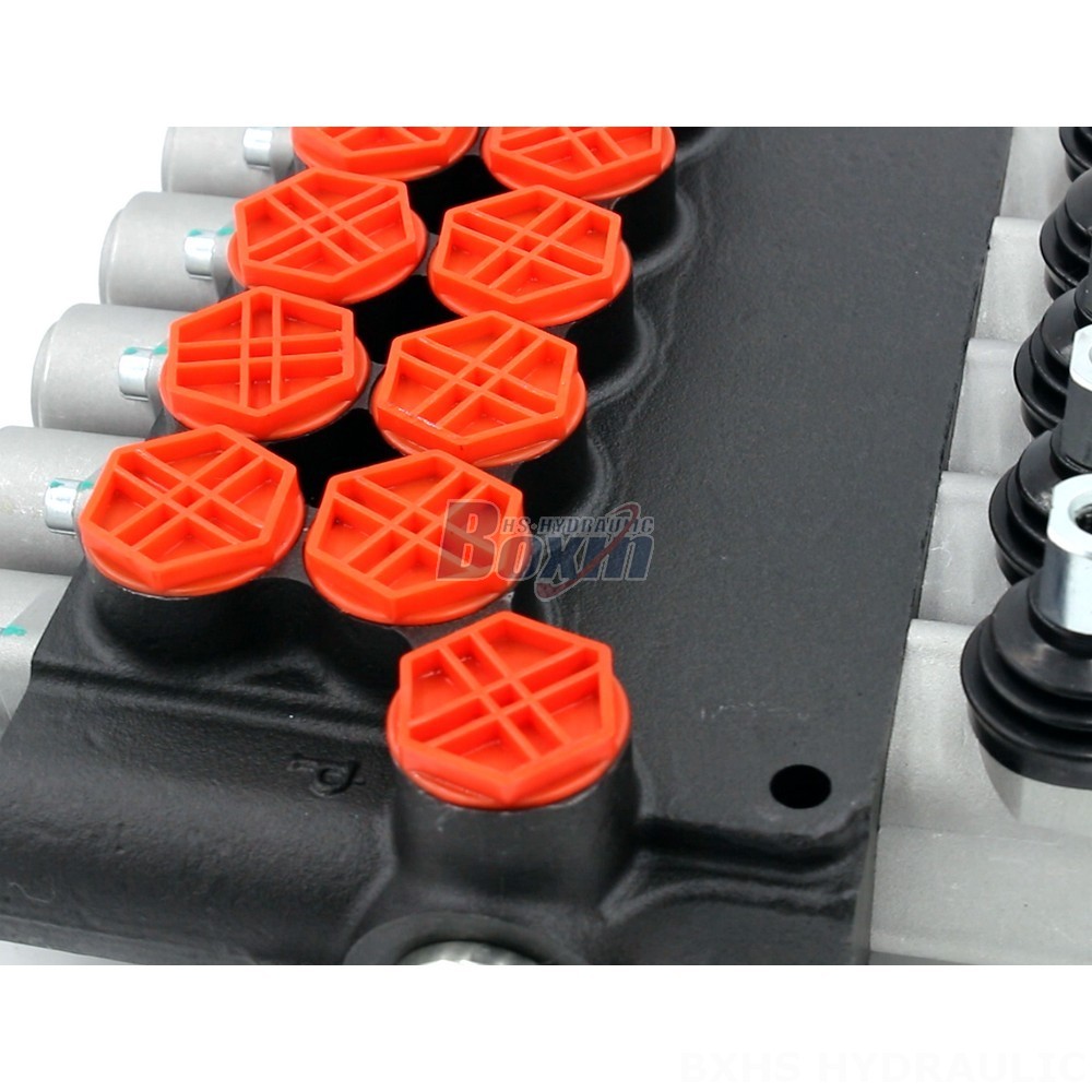 Auxiliary Hydraulic Valve For Tractor Top Manufacturer of P80-G34-5OT 5 Spool Directional Valve detail image