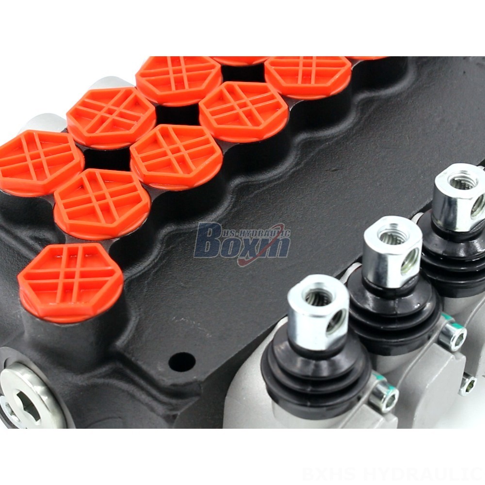 2 Spool Joystick Hydraulic Control Valve Customize P80-G34-5OT Directional Valve to Your Needs detail image