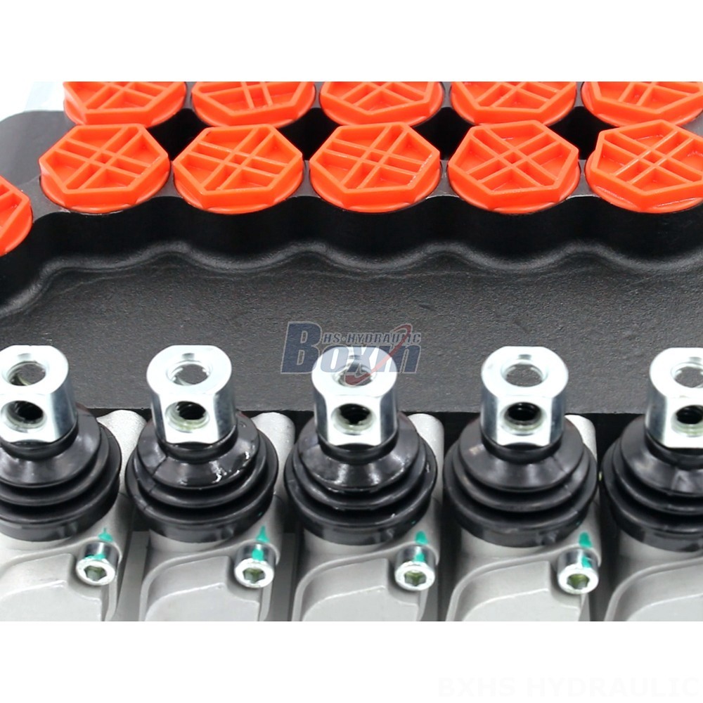 2 Spool Joystick Hydraulic Control Valve Customize P80-G34-5OT Directional Valve to Your Needs detail image