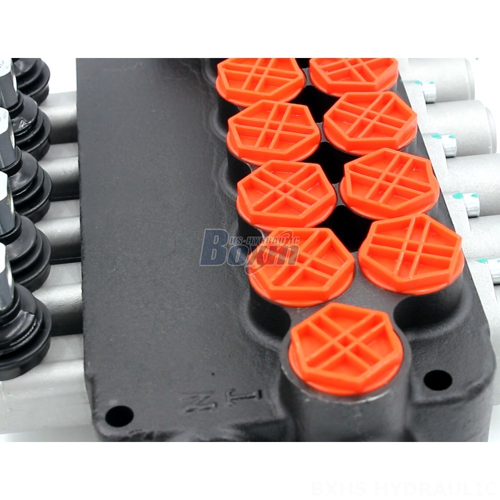 Pneumatic Directional Control Valve Types P80-G34-5OT 5 Spool Directional Valve Factory Price detail image