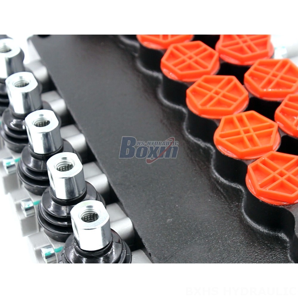 Double Hydraulic Valve Manual Monoblock Directional Valve - P80-G34 Series | Wholesale & OEM detail image