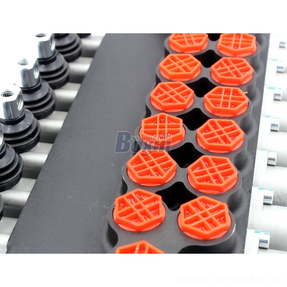 Three Spool Hydraulic Valve Manual Monoblock Directional Valve - P80-G34-7OT | Wholesale & OEM detail image