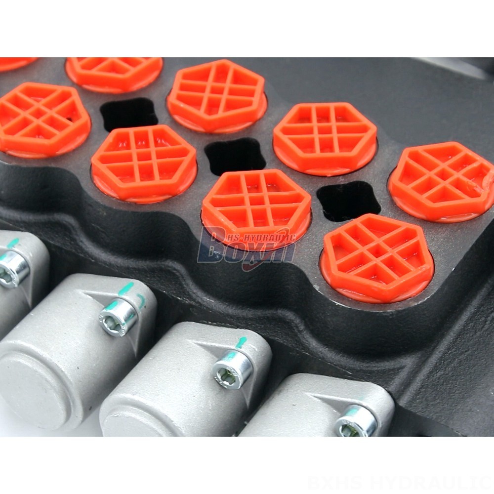 Tipper Dump Truck Hydraulic Control Valve Hydraulic Directional Control Valve: P80-G34-G12-4OT detail image