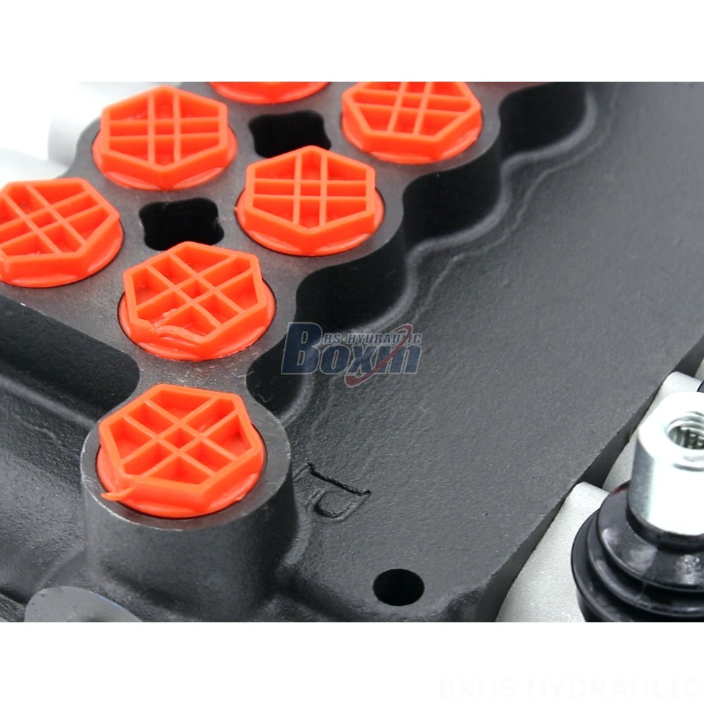 Manual Operated Directional Control Valve Monoblock Hydraulic Valves | P80 Series | G12 Design detail image