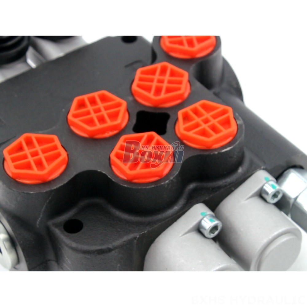 P80-G34-G12 2-Spool Hydraulic Directional Valve | Factory Direct & Customizable detail image