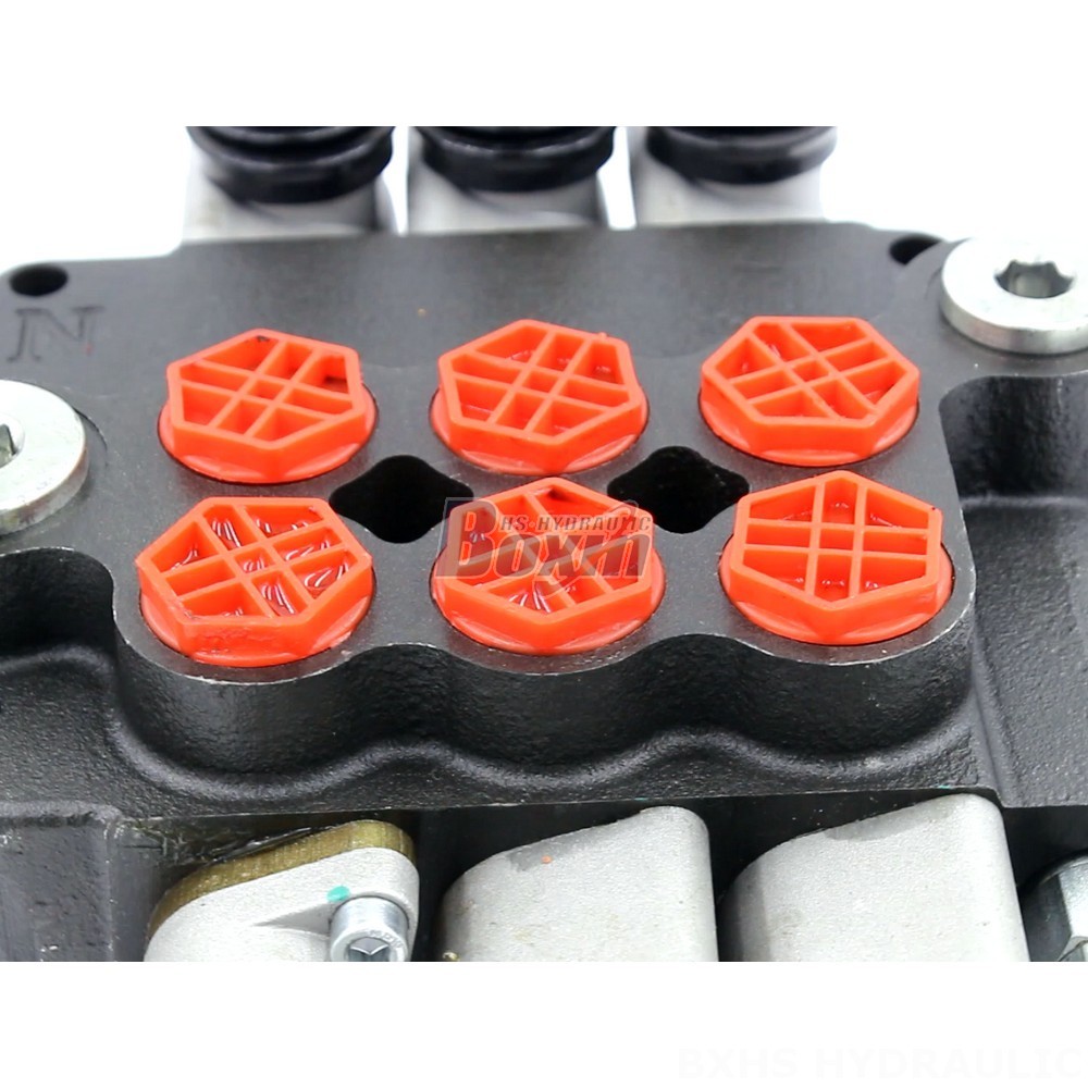 P80-G34-G12 Manual 3 Spool Hydraulic Directional Control Valve | Manufacturer & Global Supplier detail image