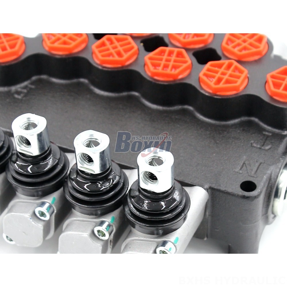 Double Spool Hydraulic Valve P80 Hydraulic Directional Control Valve | Distributor & Wholesale detail image