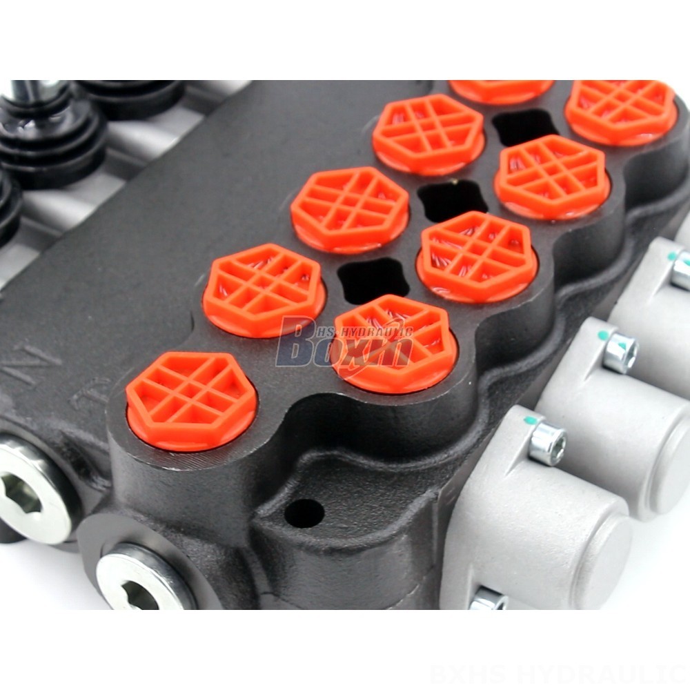 Double Spool Hydraulic Valve P80 Hydraulic Directional Control Valve | Distributor & Wholesale detail image