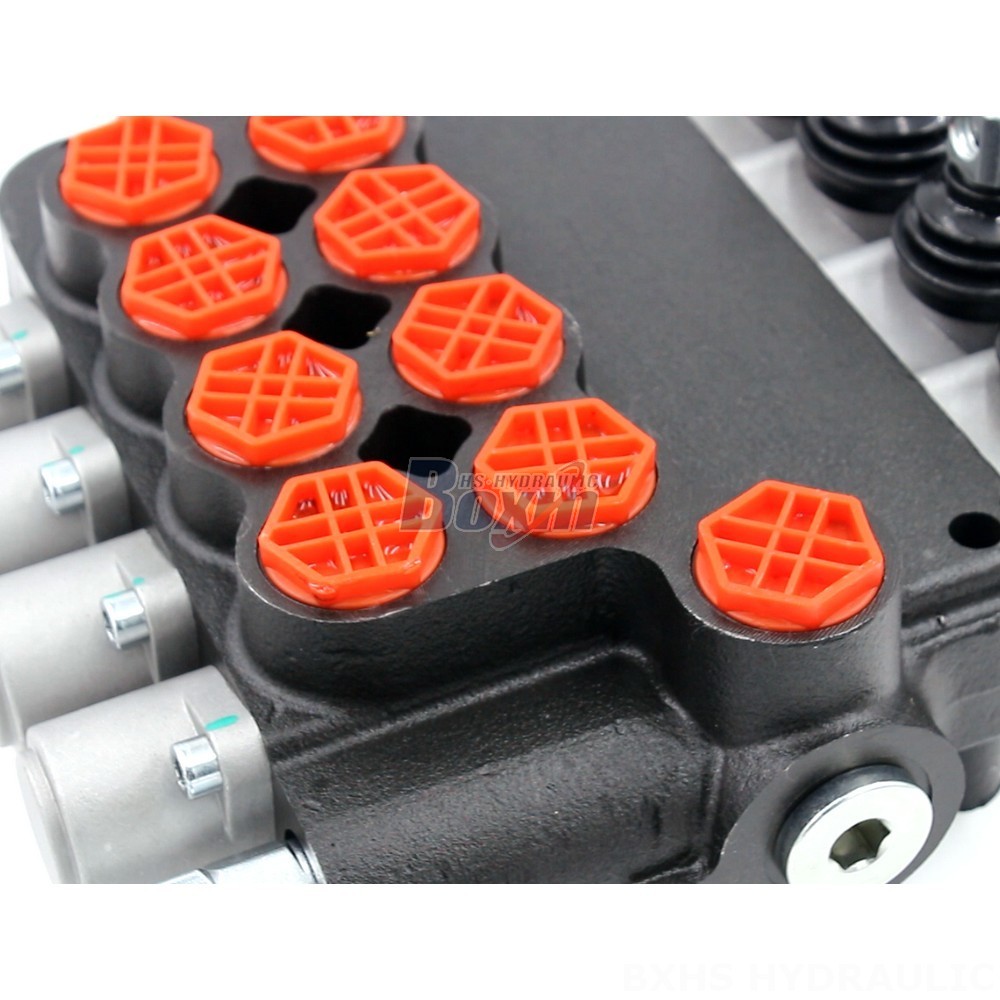 3 Spool Electric Hydraulic Control Valve Hydraulic Spool Valve 4-Way | Distributor & Wholesale detail image