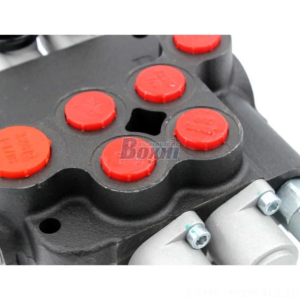 24v Hydraulic Distributor Manual Monoblock Directional Valve - P80-U116-U78 | Wholesale & OEM detail image