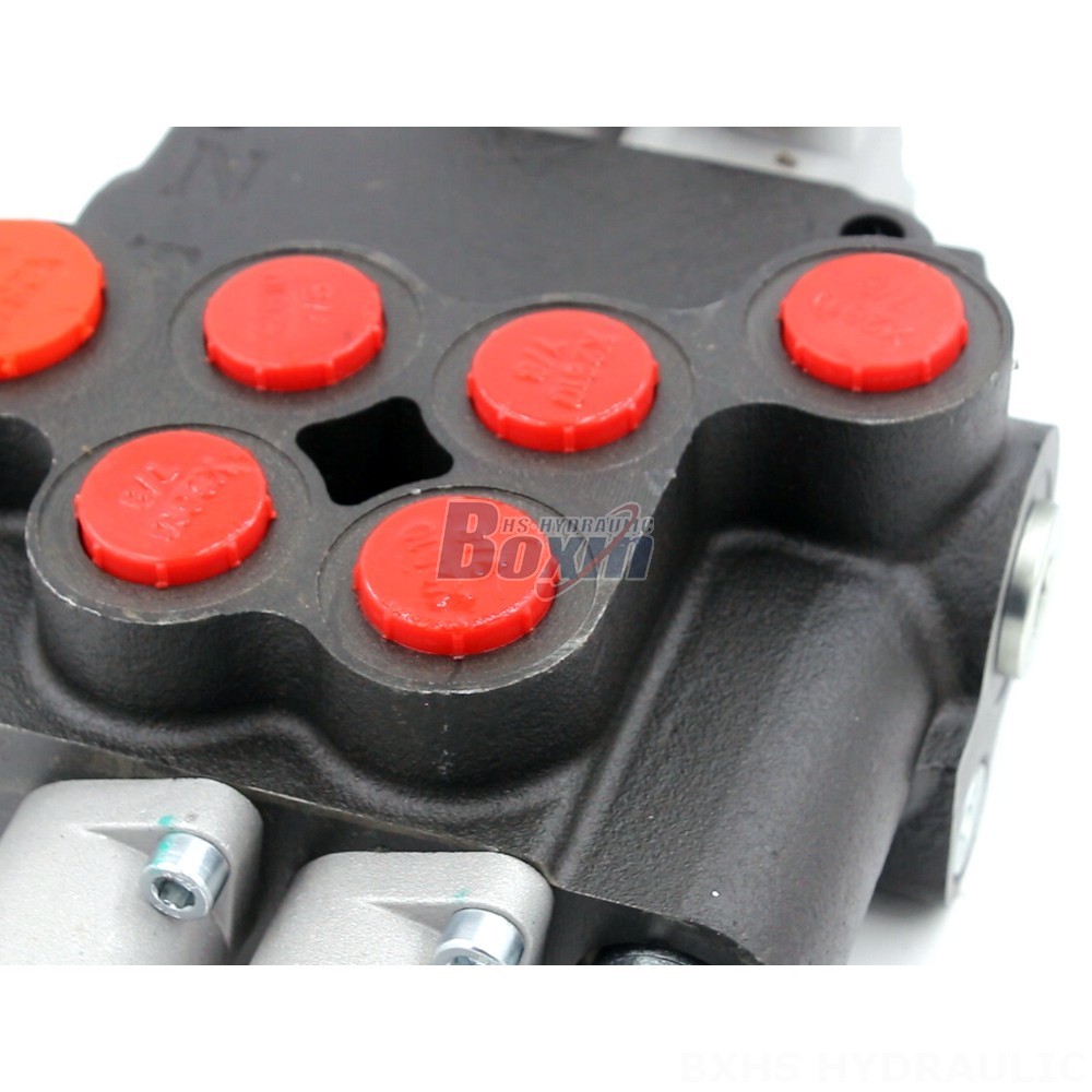 24v Hydraulic Distributor Manual Monoblock Directional Valve - P80-U116-U78 | Wholesale & OEM detail image