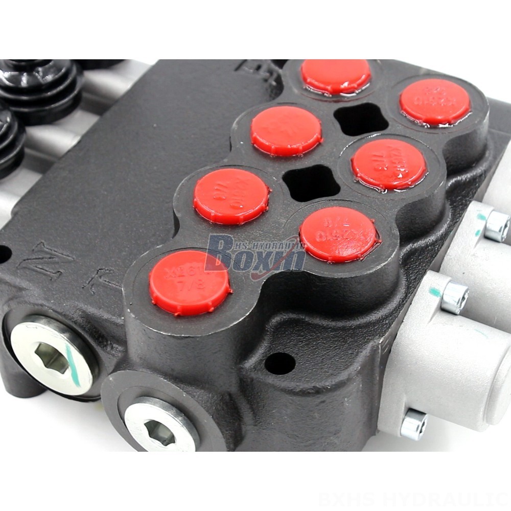 Hydraulic Flow Diverter Private Label Hydraulic Valves: P80-U78-3OT Manual Directional Valve detail image