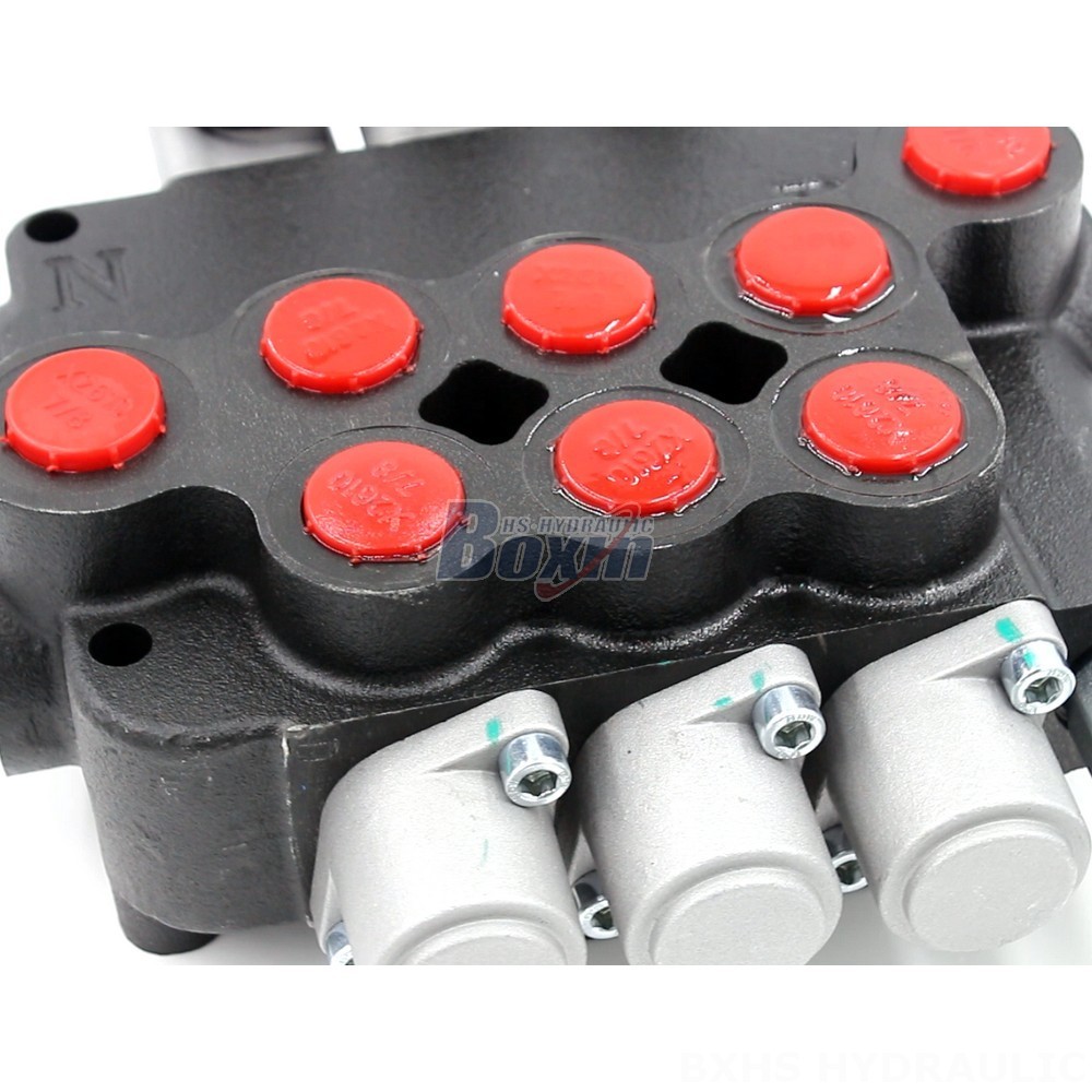 Hydraulic Flow Diverter Private Label Hydraulic Valves: P80-U78-3OT Manual Directional Valve detail image