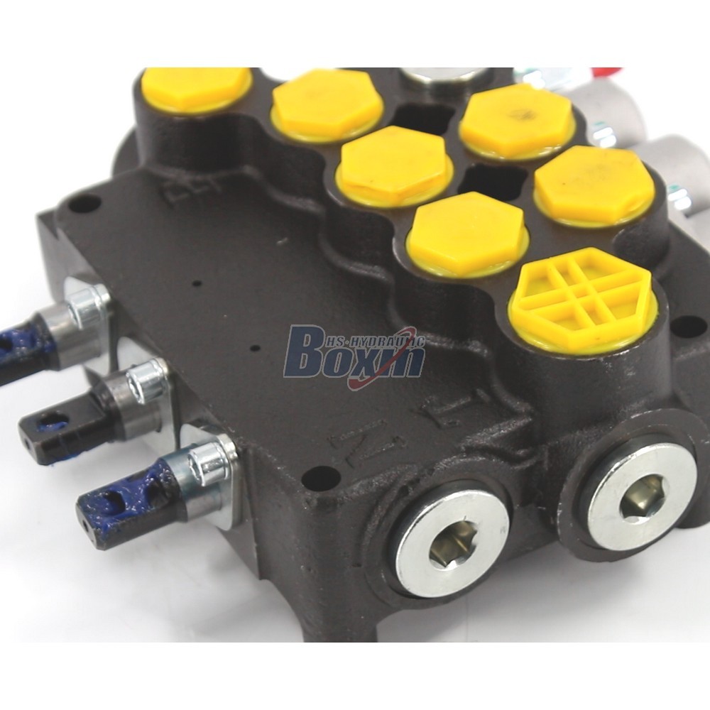 80L/min 3 Spool Monoblock Directional Control Valve P80A-G-BT-2OT detail image