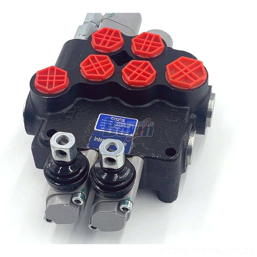 Hydraulic Control Valve Levers 2-Spool Hydraulic Valve | P80A Model | Wholesale & Customization detail image