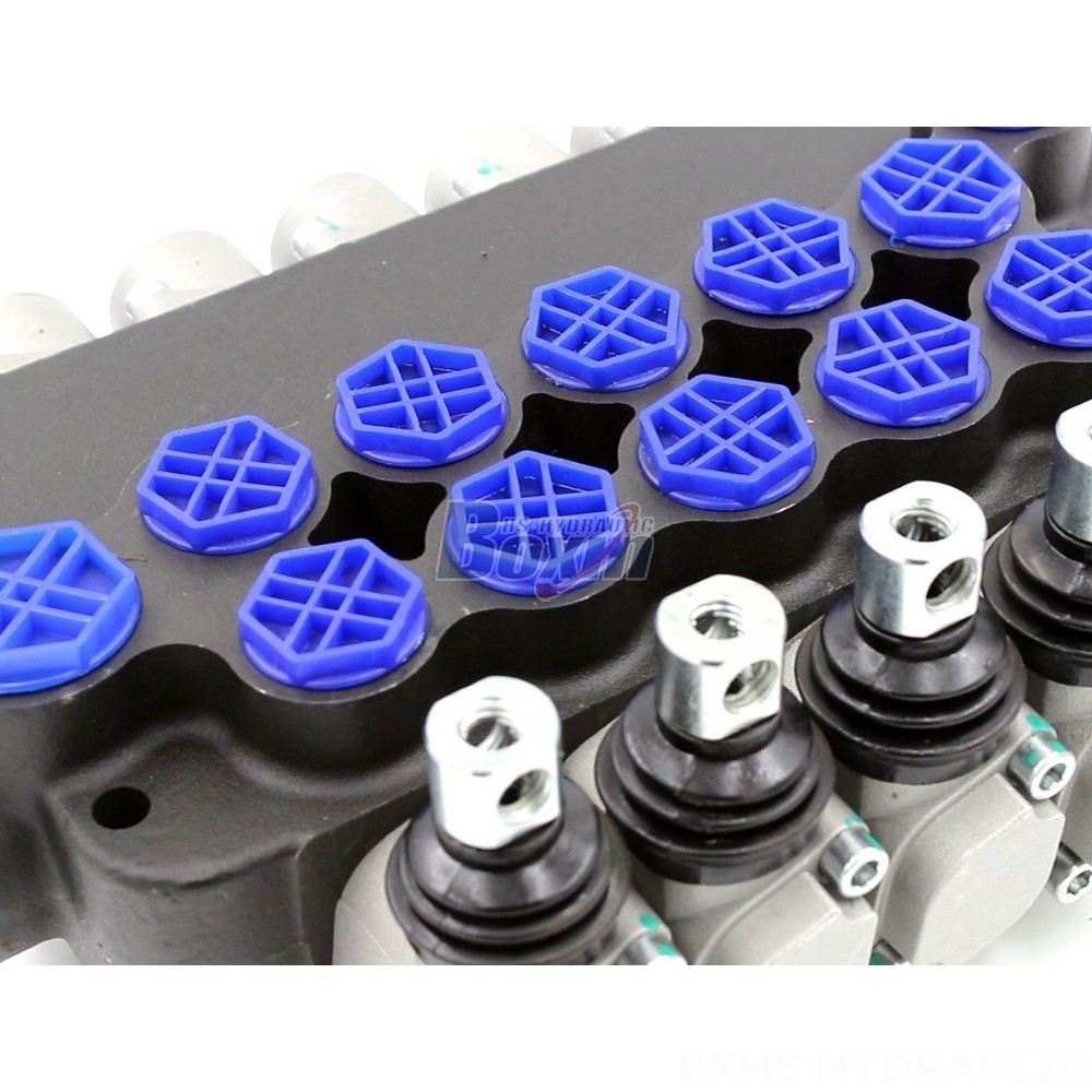 Backhoe Hydraulic Flow Divider Valve 5-Spool Hydraulic Valve | Industrial Automation Solutions detail image