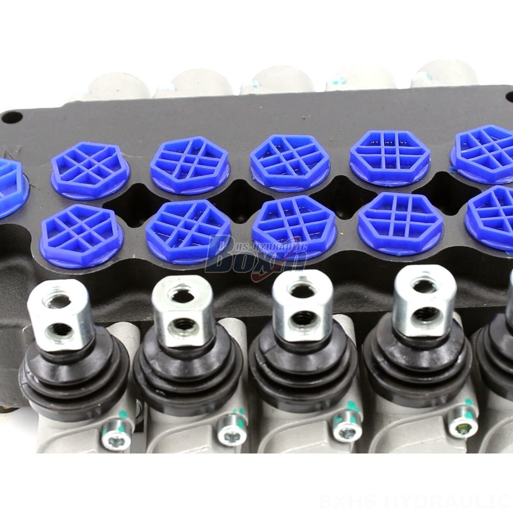 Hydraulic Control 6 Spool Valve Customized Hydraulic Valve Solutions | P80F-G34-OT OEM Services detail image