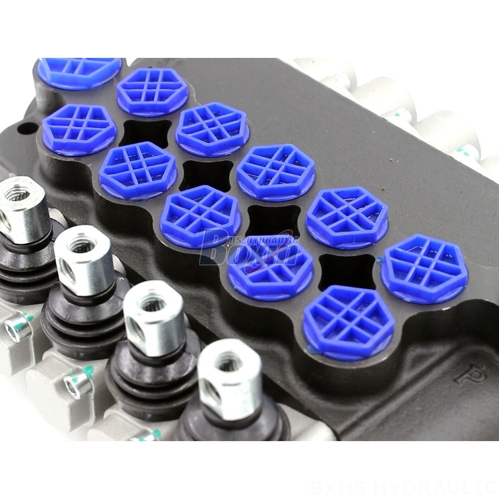 Hydraulic Control 6 Spool Valve Customized Hydraulic Valve Solutions | P80F-G34-OT OEM Services detail image