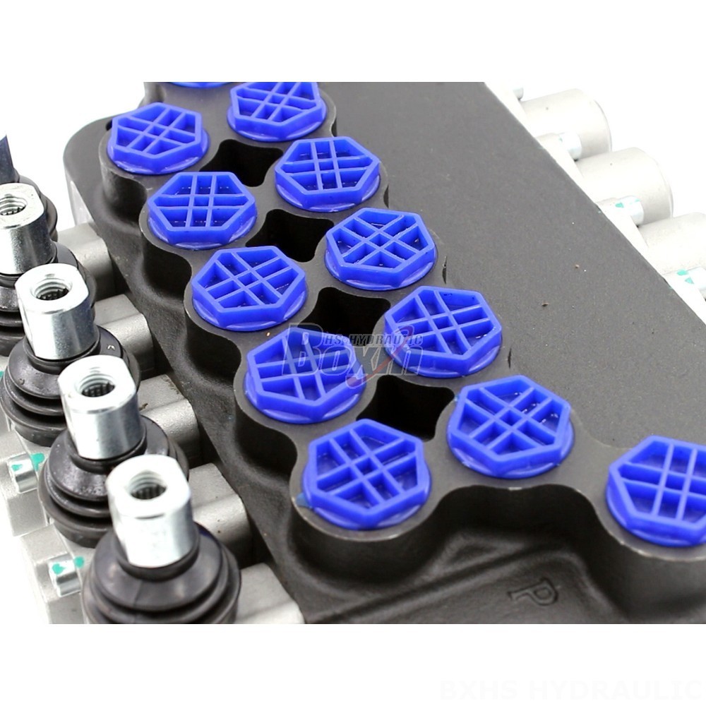 Backhoe Hydraulic Flow Divider Valve 5-Spool Hydraulic Valve | Industrial Automation Solutions detail image