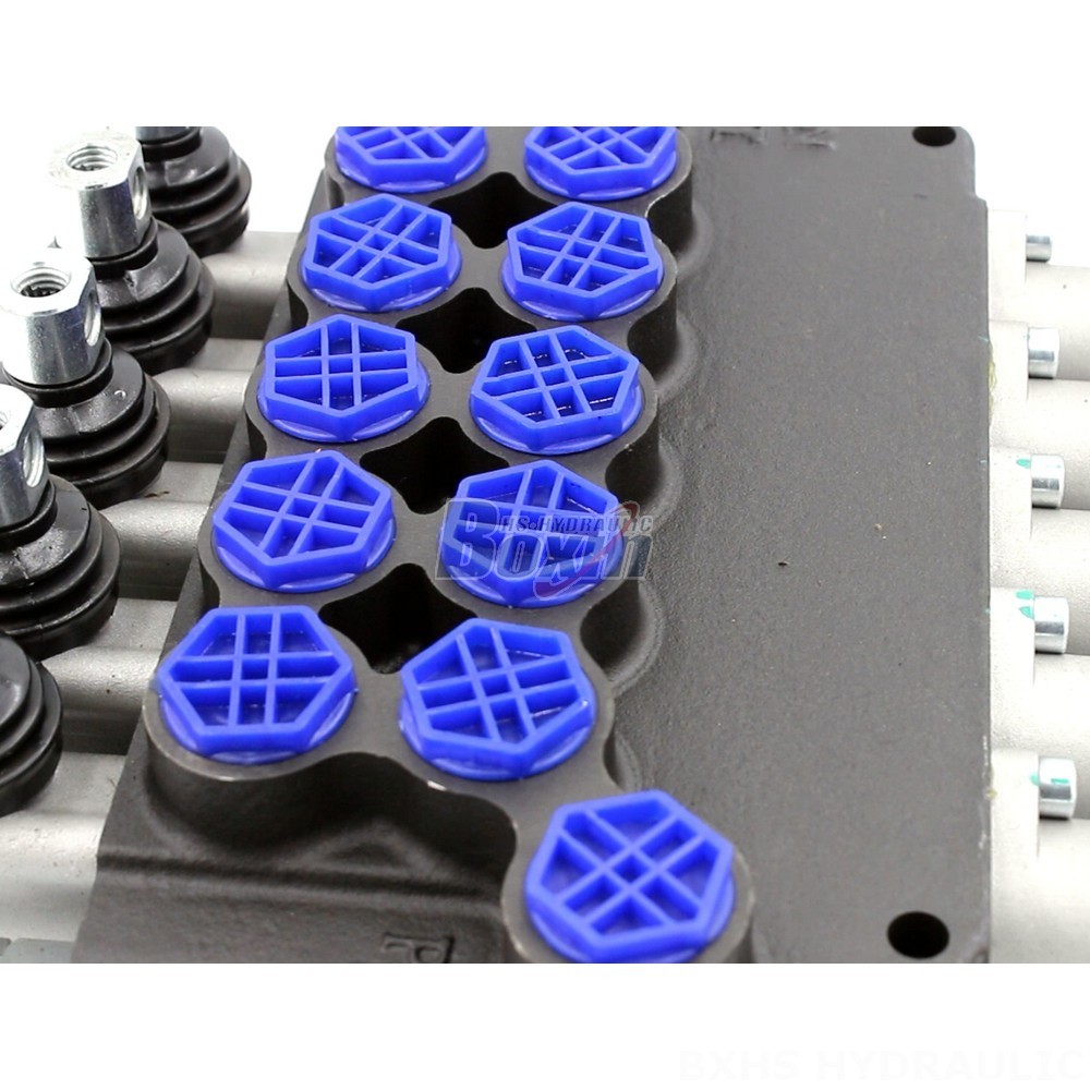 Hydraulic Control 6 Spool Valve Customized Hydraulic Valve Solutions | P80F-G34-OT OEM Services detail image