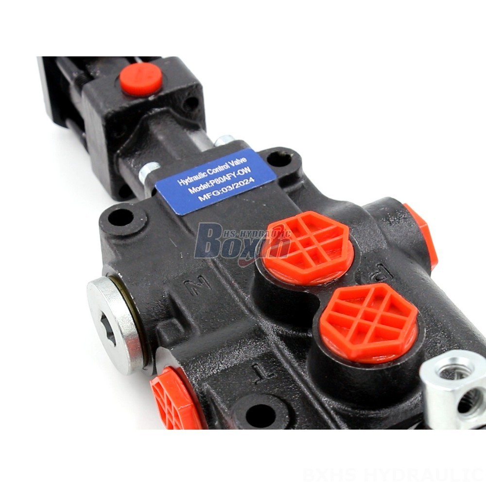 Flow Control Valve With Bypass P80F-G34 Hydraulic Monoblock Valve | Global Distribution Network detail image