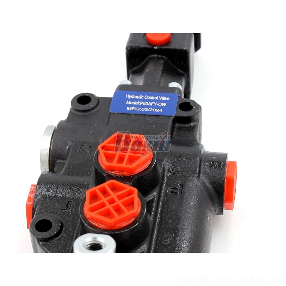 6 Port Solenoid Diverter Valve P80F-G34 Single Spool Hydraulic Valve | OEM & Wholesale Services detail image