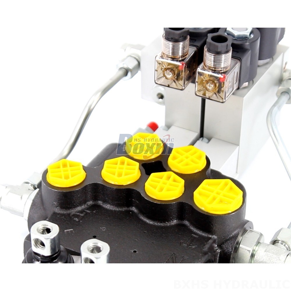 Hydraulic Steering Valve 2 Levers High-Efficiency P80 Valve for Demanding Hydraulic Applications detail image
