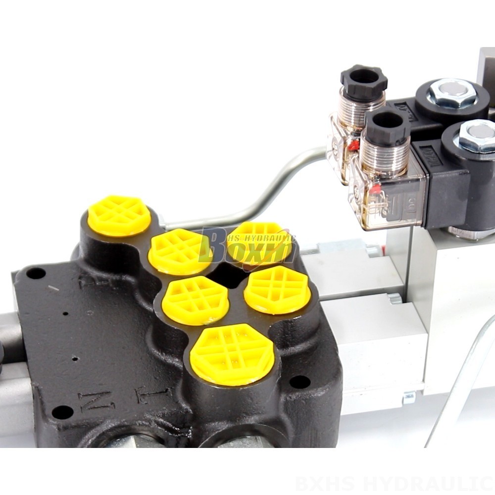 Hydraulic Steering Valve 2 Levers High-Efficiency P80 Valve for Demanding Hydraulic Applications detail image