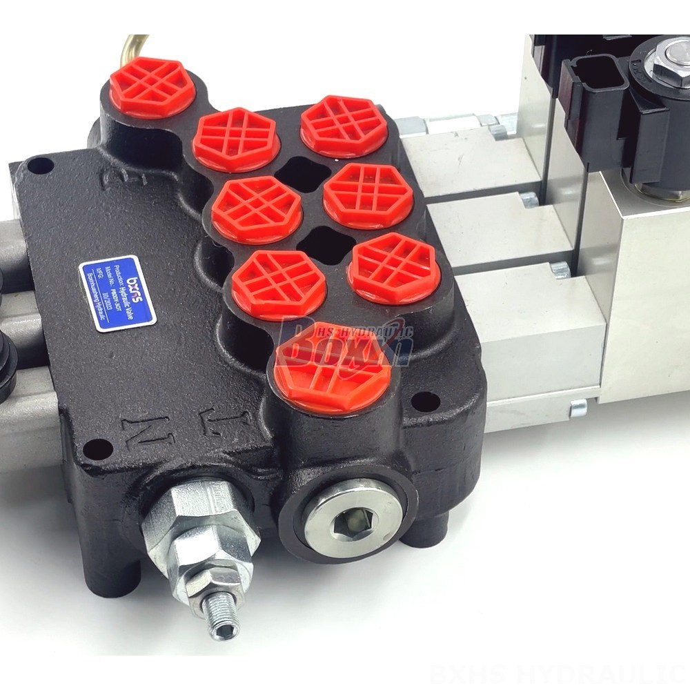 3-Spool Electro-hydraulic Valve | P80 Model | Factory Direct & Customizable detail image