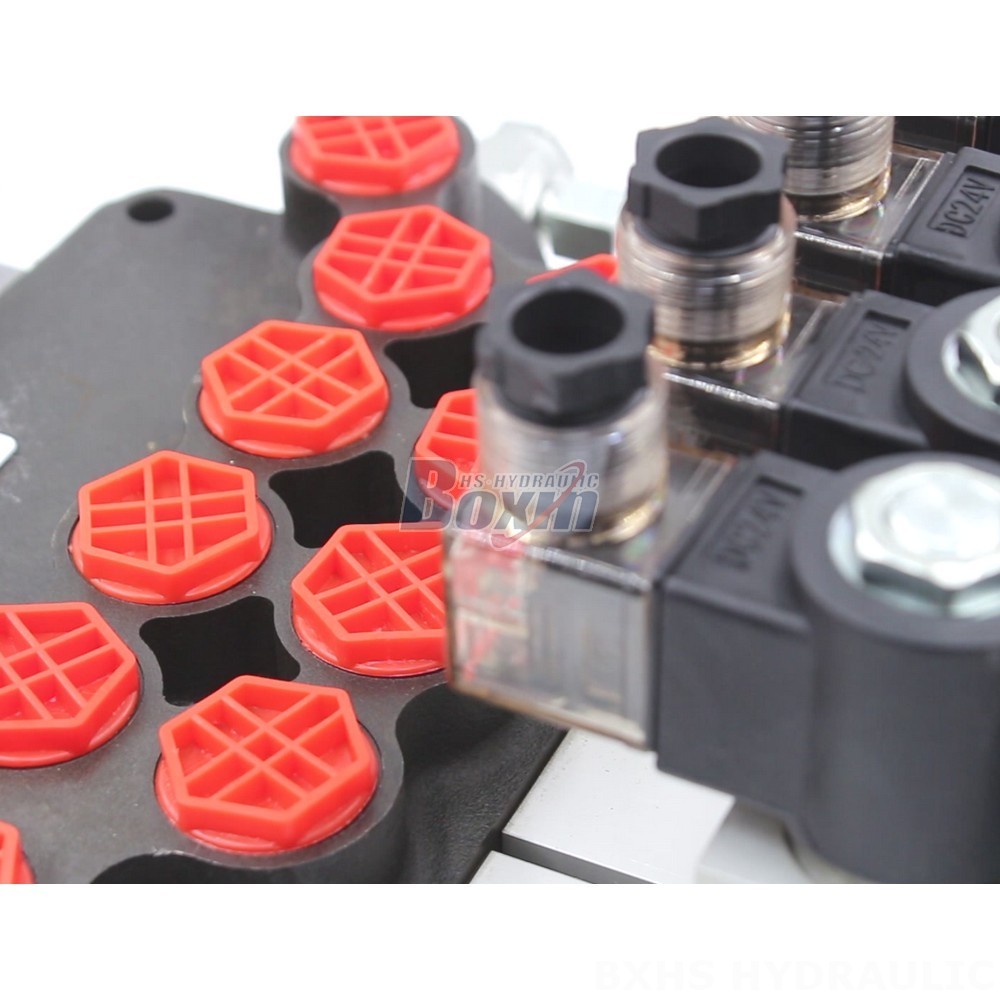 Electro-hydraulic 4-Spool Valve P80: Global Wholesale & OEM detail image