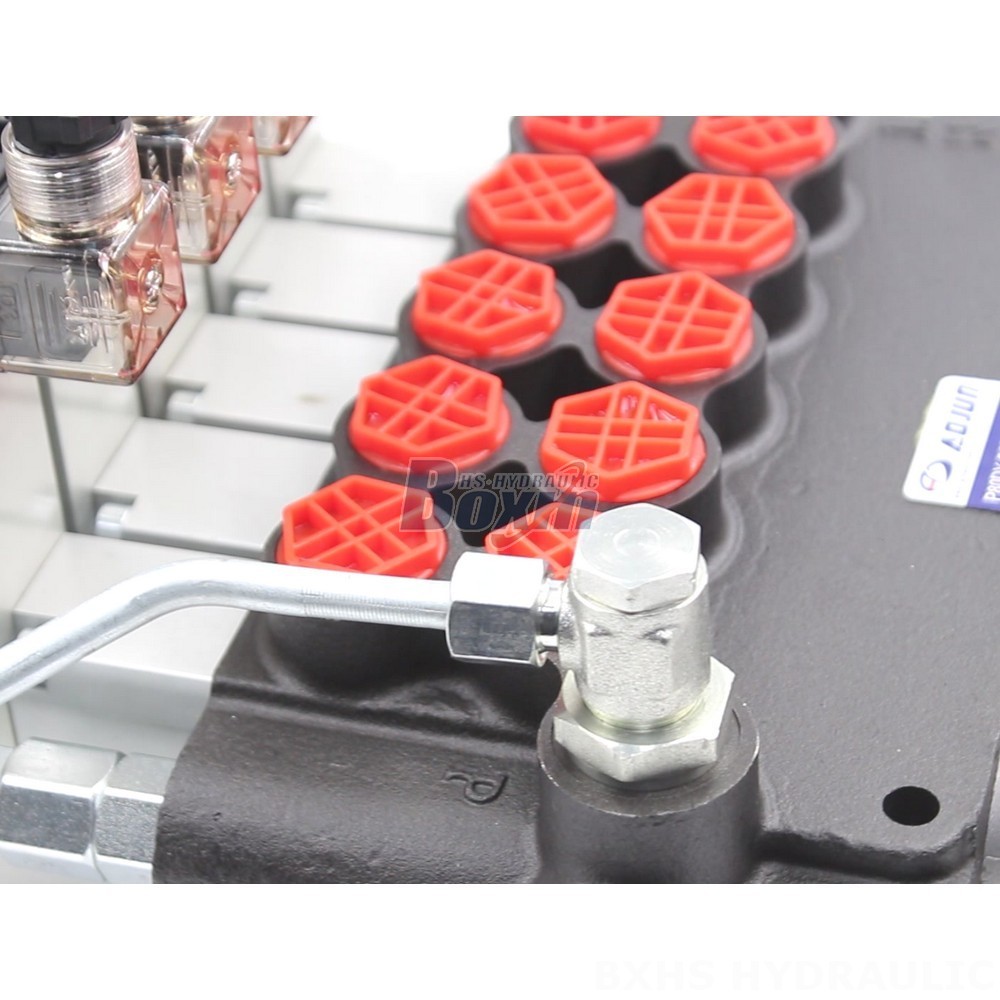 Factory Wholesale: P80 Electro-hydraulic 5 Spool Directional Valves detail image