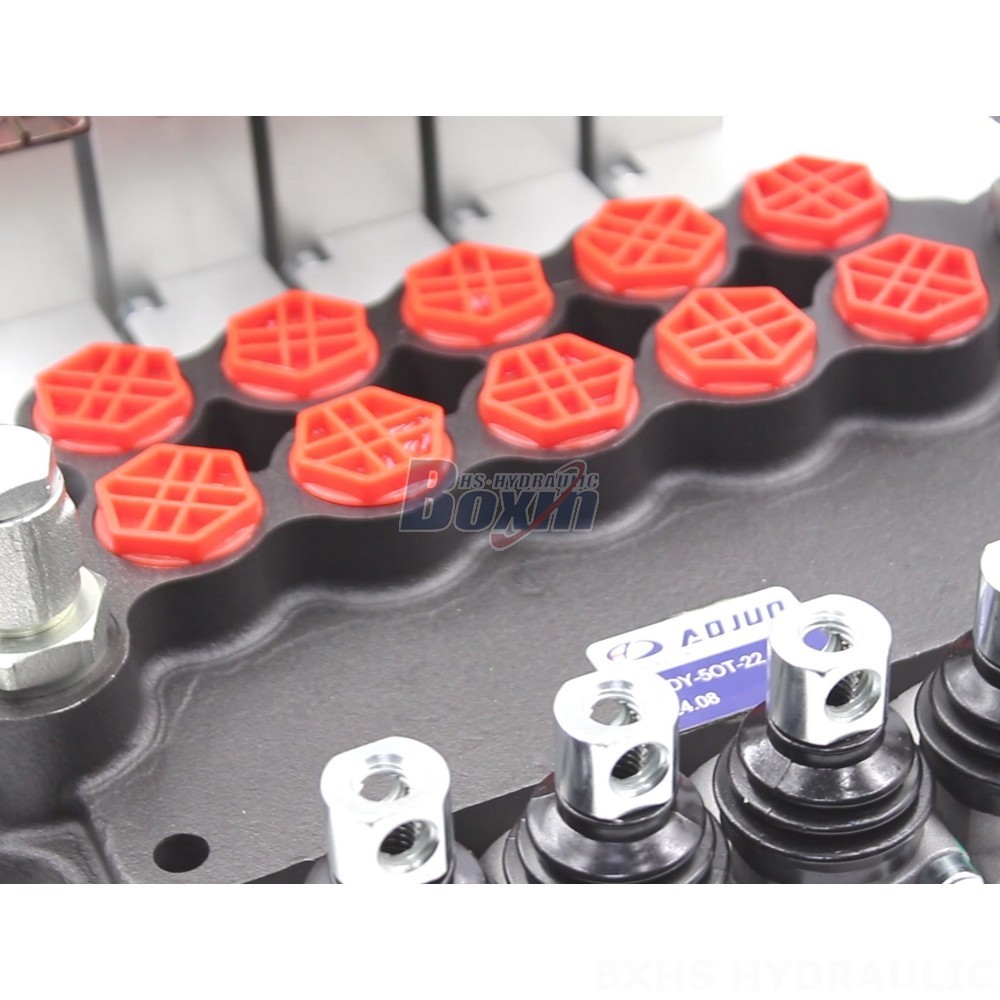 Factory Wholesale: P80 Electro-hydraulic 5 Spool Directional Valves detail image