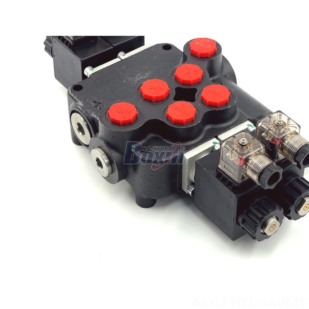 Hydraulic Selector Valve 3 Way Manual Monoblock Directional Valve - P80 Series | Wholesale & OEM detail image