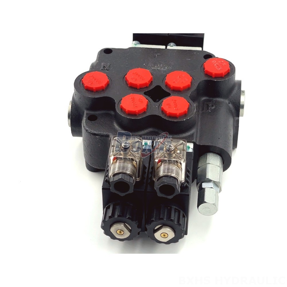 Hydraulic Spare Valve Distributors Wanted: P80 Solenoid 2 Spool Monoblock Directional Valves detail image