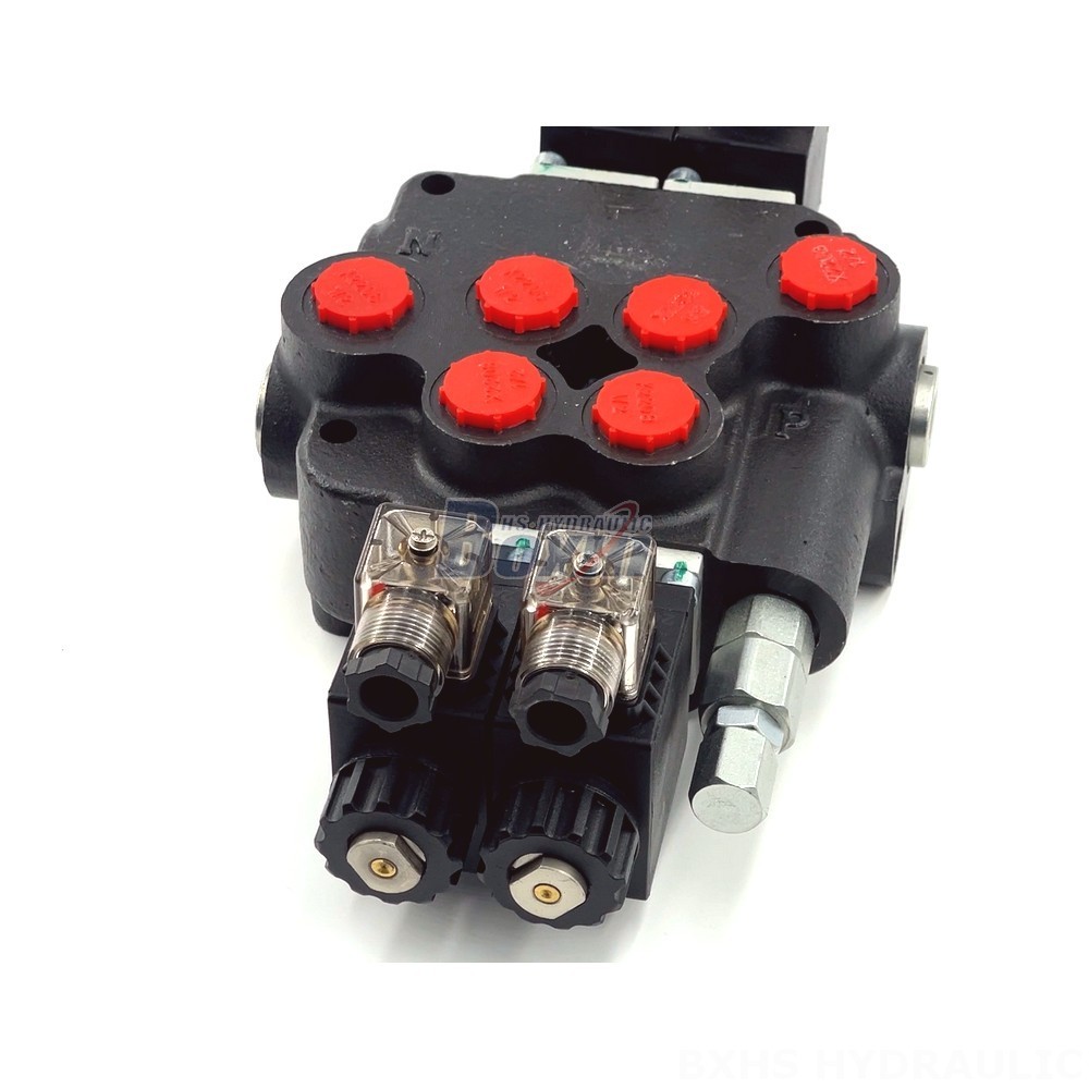 Hydraulic Selector Valve 3 Way Manual Monoblock Directional Valve - P80 Series | Wholesale & OEM detail image