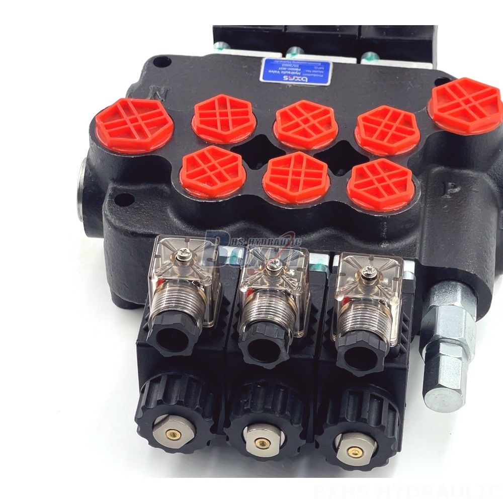 Double Acting Hydraulic Spool Valve Innovative Valve Solutions: P80 Solenoid Directional Valves detail image