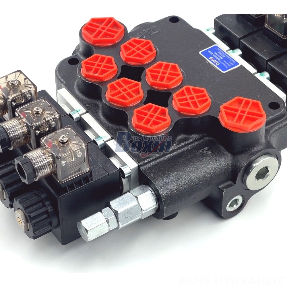 Double Acting Hydraulic Spool Valve Innovative Valve Solutions: P80 Solenoid Directional Valves detail image