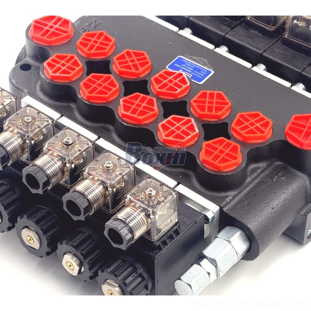 Hydraulic Valve Spool Types 5-Spool Hydraulic Valve | P80 Model | Factory Direct & Customizable detail image