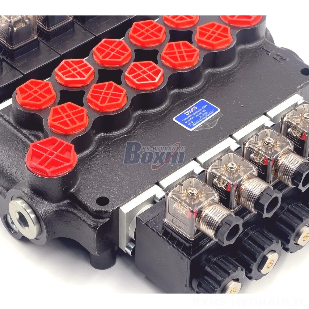 Hydraulic Valve Spool Types 5-Spool Hydraulic Valve | P80 Model | Factory Direct & Customizable detail image