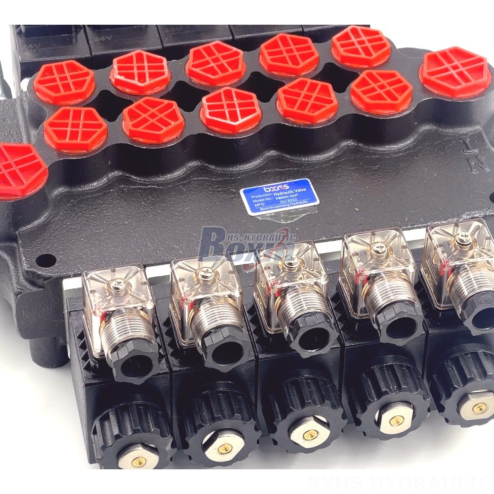 Spool Directional Control Valve P80 Hydraulic Valve: Factory Direct Supply & Global Distribution detail image